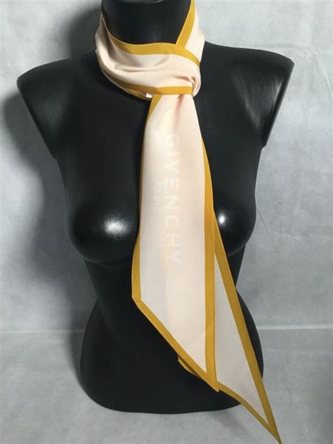 givenchy skinny scarf|Givenchy silk scarves.